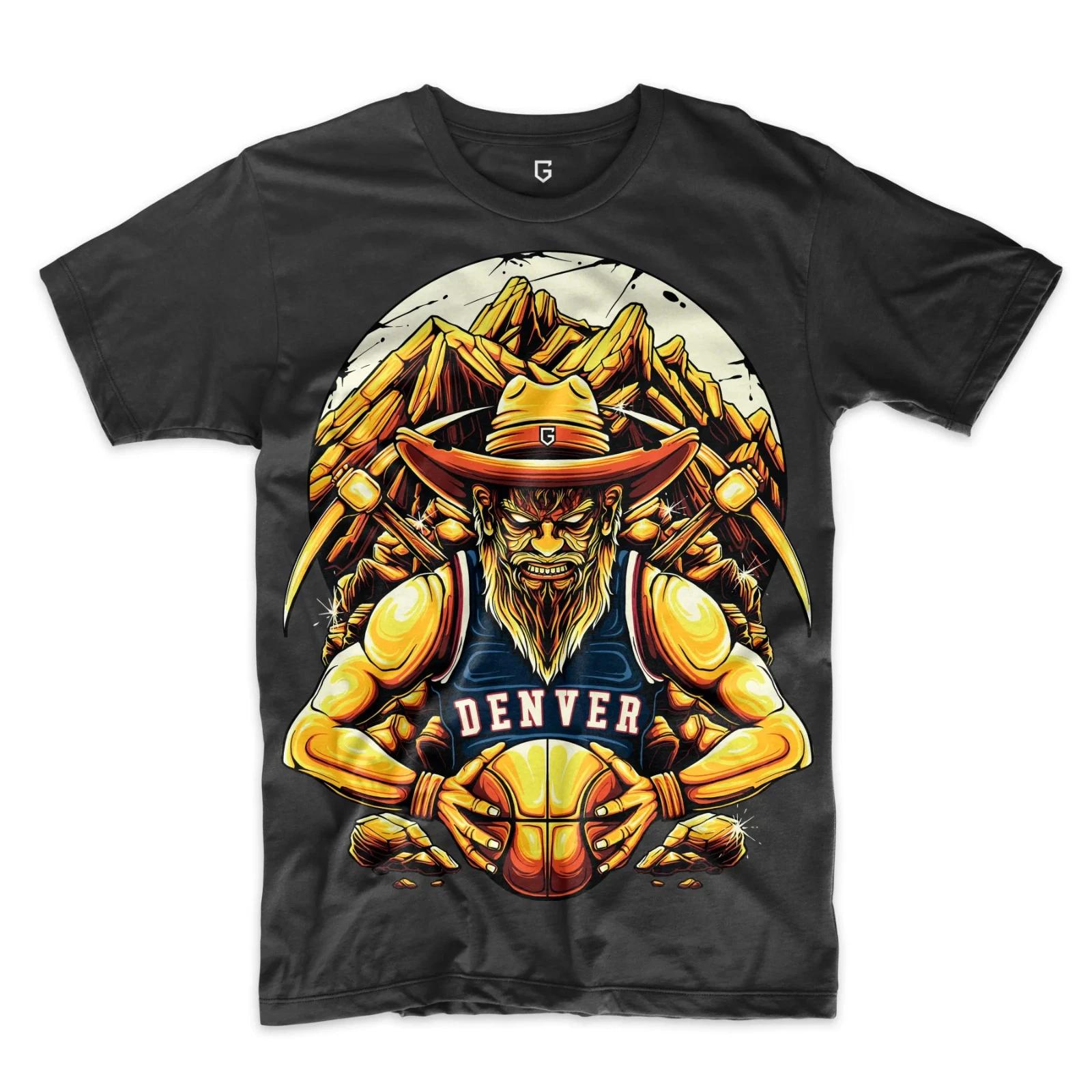 Denver Basketball Men s T-Shirt XXXXL