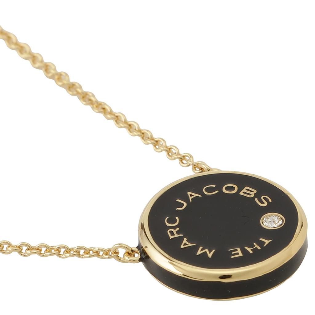 Marc Jacobs The Medal Reversible Necklace Pendant, Pendant, Black/Gold