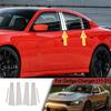 Chrome Window Pillar Posts Molding Trim For 2011-2021 Dodge Charger Accessories
