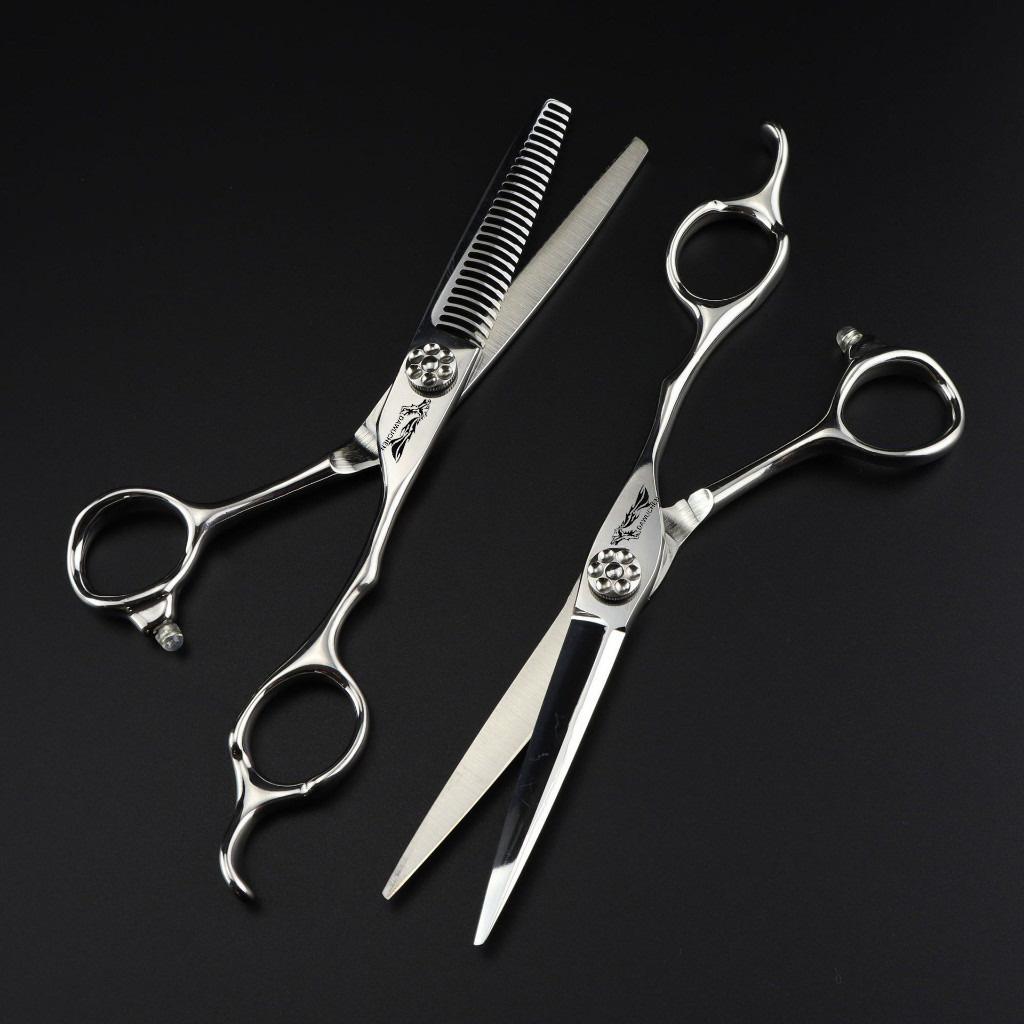 DAWUCHEN Marke scharfe Haarschneideschere, Haarschneideschere aus Kohlenstoffstahl, Qualitätsstufe 1