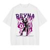 Anime Rayna Tshirts Oversized Vintage Washed VValorant T Shirt Retro Brimstone T Shirts Harajuku Yoru Raze Neon Sova Tops Tees