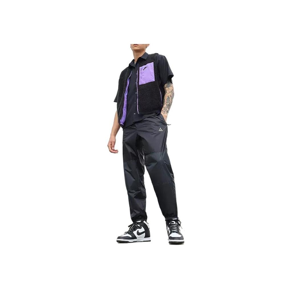 Nike Reversible Fleece Vest With Logo Print And Pocket Detail Men Vest Purple DQ4879-010