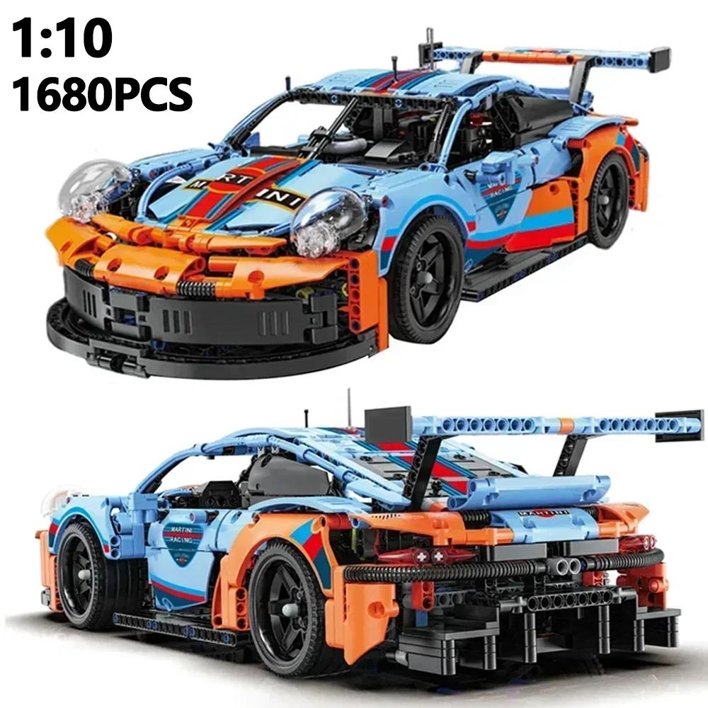 Classic Racing Sports Car 1680pcs Building Block Toys Educational DIY Racing  Brick Vehicle Are Random Styles Gifts for Children