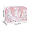 Langlebige Toilettentasche mit großem Fassungsvermögen, wasserdichte PVC-Make-up-Tasche, Schwimmtasche