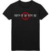 Men's Queens Of The Stone Age Text Logo T-shirt X-Large Black