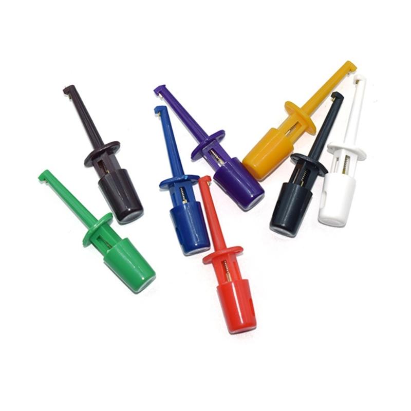 Precise Small Hook Clip Suitable for Circuit Board Pin Clamping with Stable Conductivity Elastic Design Prevents Damage