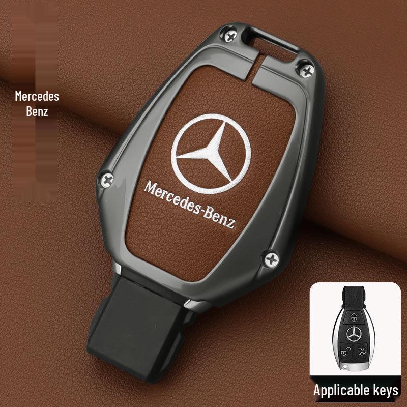 Mercedes Key Case for E300L, C260L, GLC300L, C200L, A200L, GLA, GLB, GLE Models