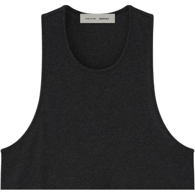 Fear Of God Essentials FW25 Holiday 2025 Essential Tank Lightweight Logo Label Round Neck Vest Men Tops 125HO254231F