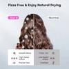 Professional hair dryer with curling nozzle, high-power negative ion styling device, fast-drying styling tool hair dryer