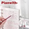 Planwith Friends Program, Soft Grip Honeycomb Pen, Student Homework Correction Correction Red Pen st Head Press Gender Pen