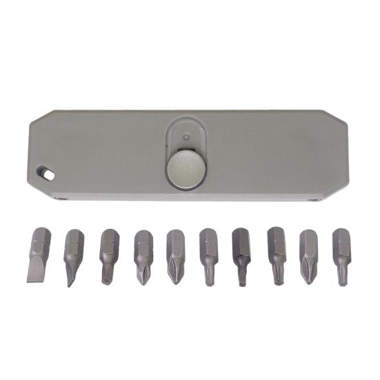 

1 Набор Металлический EDC Карманный Инструментальный Набор Прочный Сплав Мультитул Портативный Для Улицы Ежедневного Ношения Кемпинга Туризма Бита Утилитарный A серый