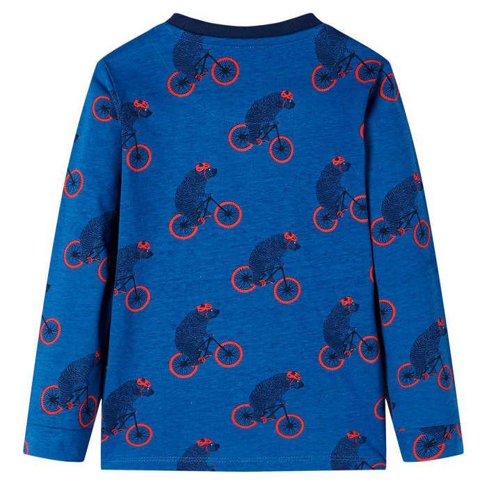 Pyjamas enfants manches longues pétrole 5 dimensions disponibles