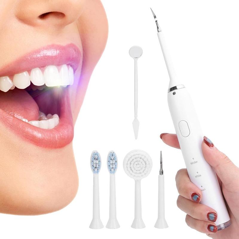 Multi-functional Electric Toothbrush, Oral Douche with Brush Mirror for Ultrasonic Teeth Cleaner