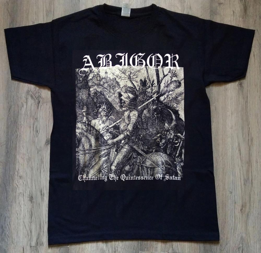 

ABIGOR - Channeling The Quintessence Of Satan Back Unisex T-Shirt S-5XL Unisex T-Shirt XL