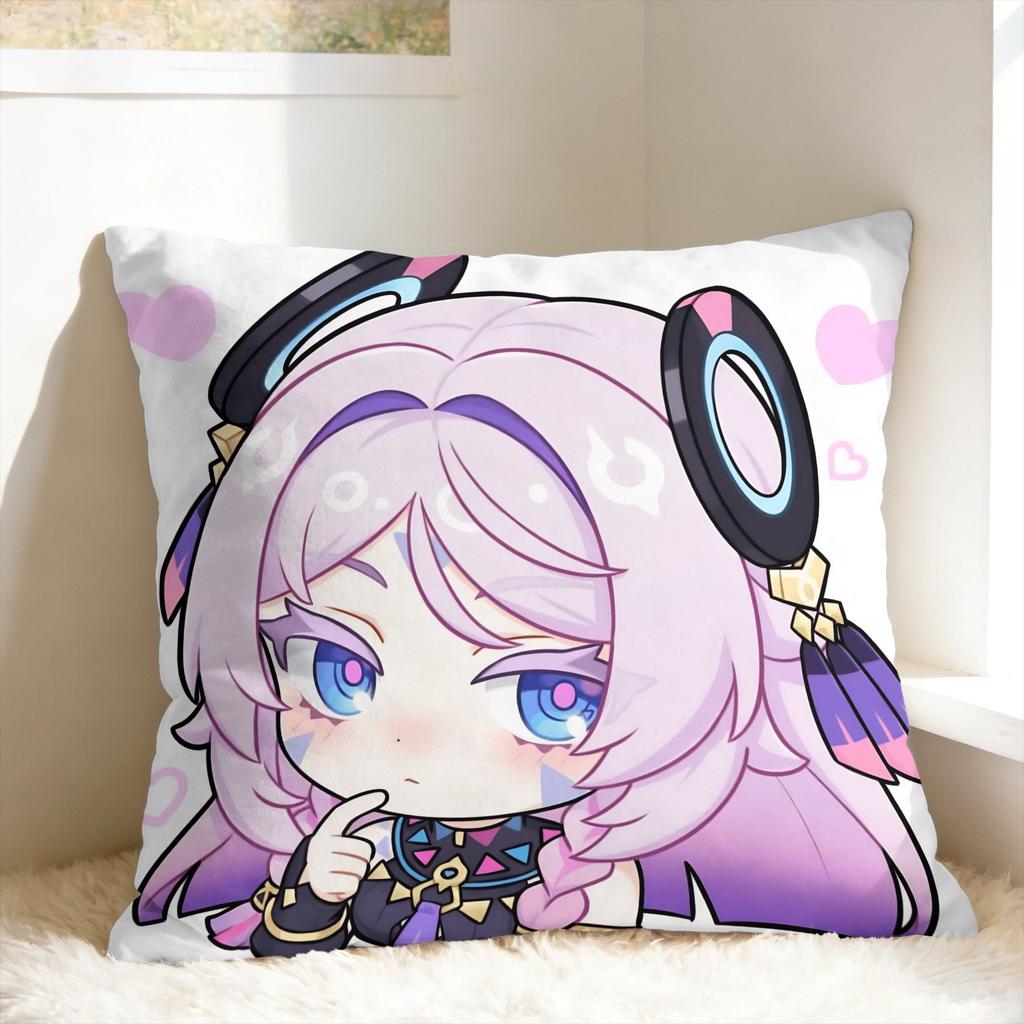 Anime Game G-Genshin Impact Pillow Case Comfy Pillow Cover For Wedding Party Home Decor Fashion Pillowcases