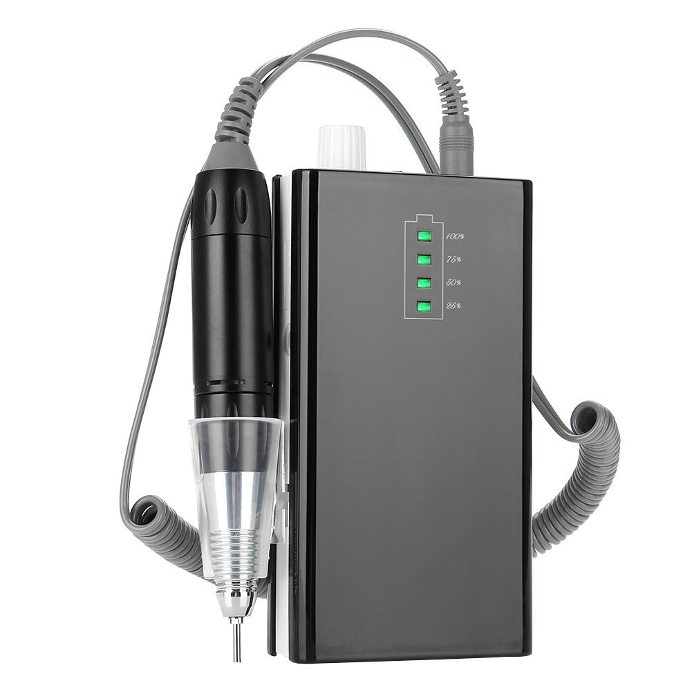 30000 RPM Elektryczna Polerka do Paznokci Bezprzewodowa Akumulatorowa Wiertarka do Manicure