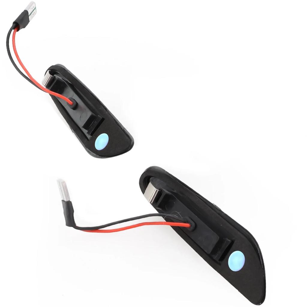 2pcs Yellow LED Sequential Side Marker Lights Lamp For BMW X3 E60 E61 E82 E88 E90 E91 E92 E93 Replacement Part