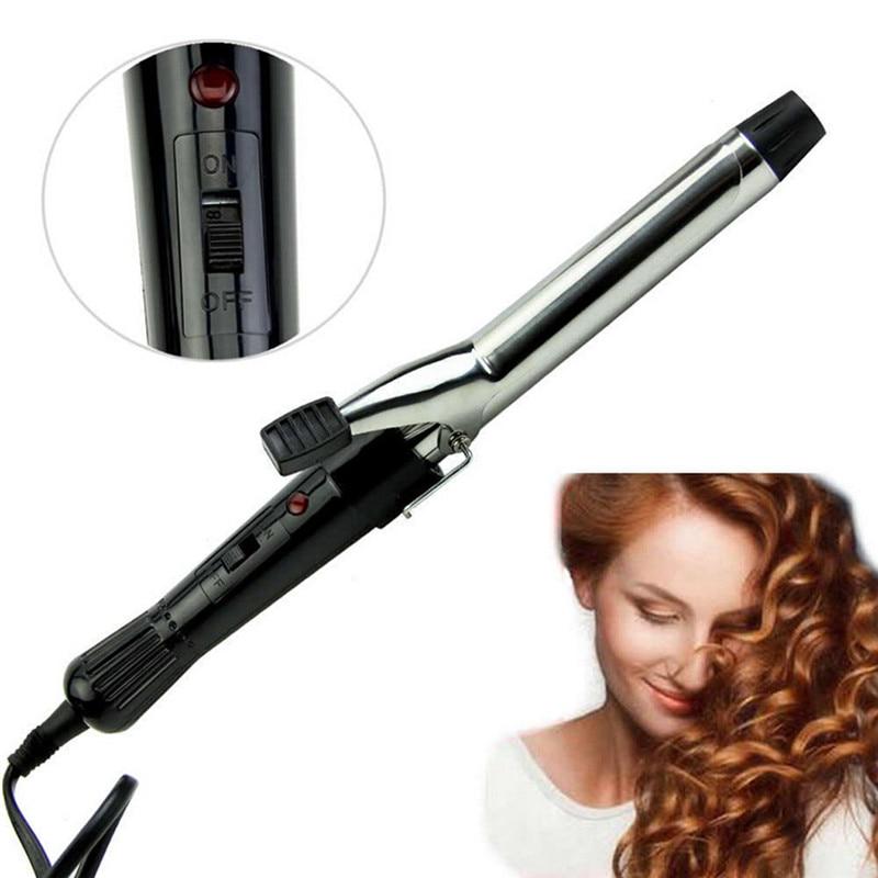 

Курли палочки волос салон Объем Curl Curl Curling Iron ЕС Plug волос Curler