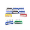 10Pcs/Box 1.6Mm Dental Drill Diamond Fg High Speed Burs Kit, Emery + Stainless Steel, For Polishing & Smoothing, Dentist Tools