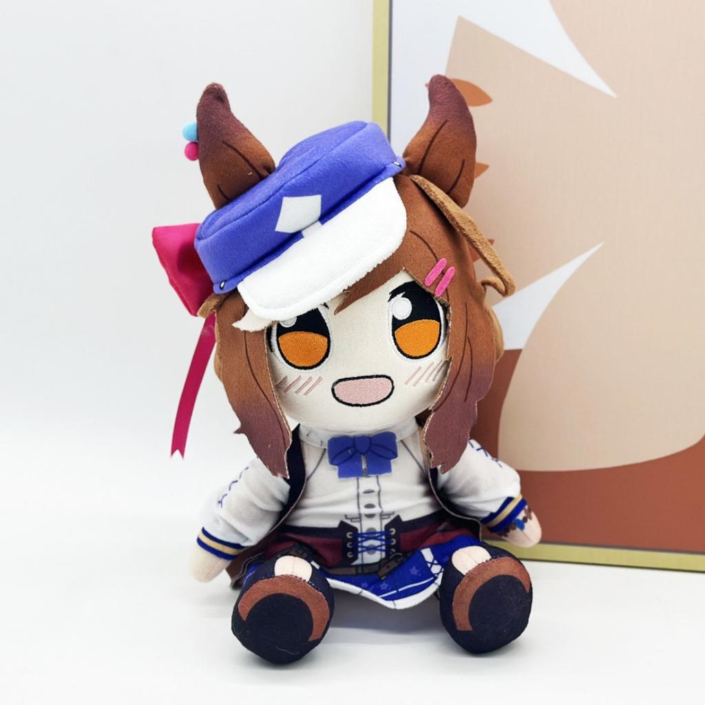 Kawaii Uma Musume Plüschtiere Pretty Derby Anime-Charakter Machikane Tannhauser Plüschtier Weiche Stoffpuppe Geburtstagsgeschenk Für Fans