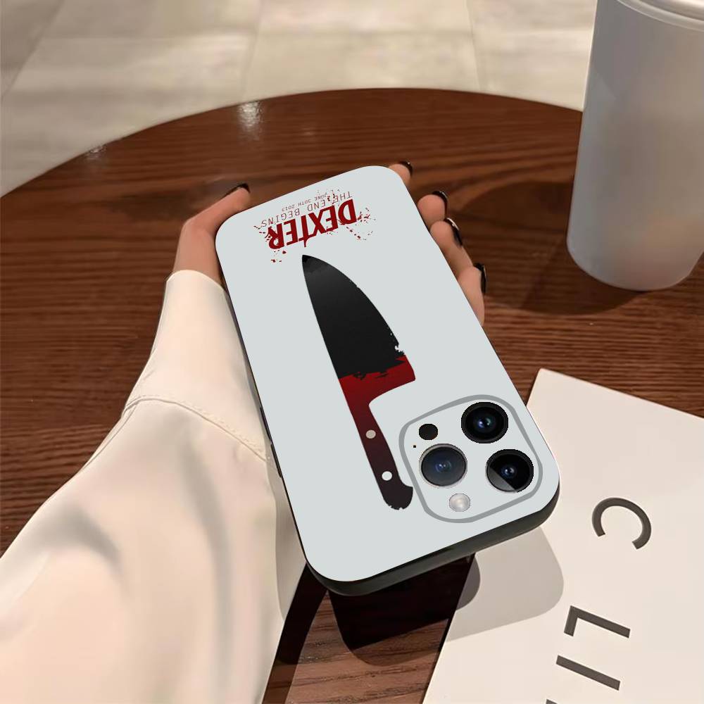 

Чехол для телефона с изображением Декстера Моргана из фильма Для iPhone 17,16,15,14,13,12,11,Pro,MAX,Plus Мягкий ТПУ, приятный для кожи Чехол iPhone14