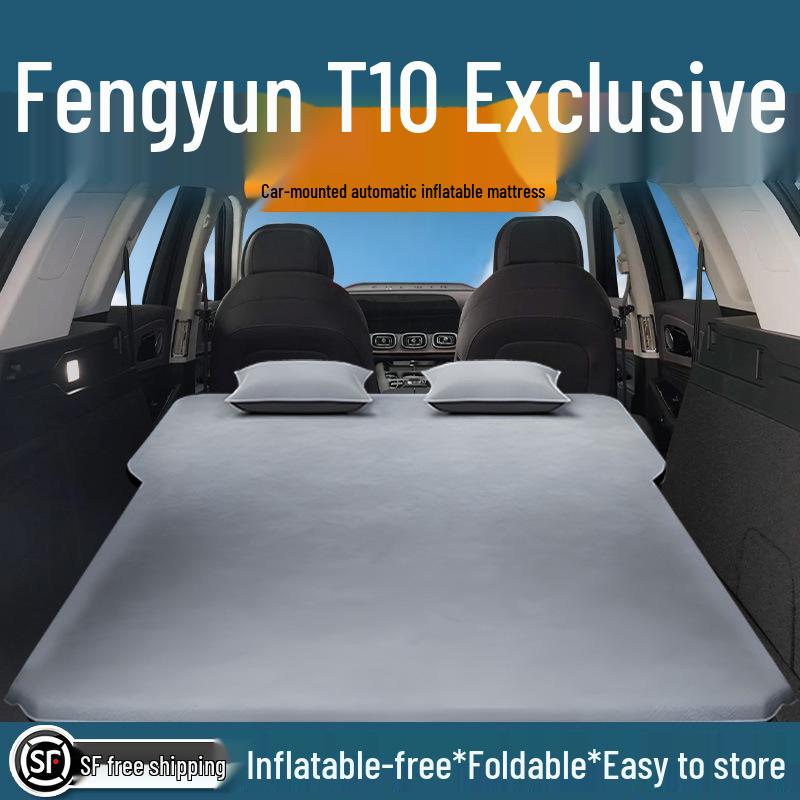 Chery Fengyun T10 Car Mattress: Automatic Inflatable Trunk Bed & Rear Seat Sleeping Mat