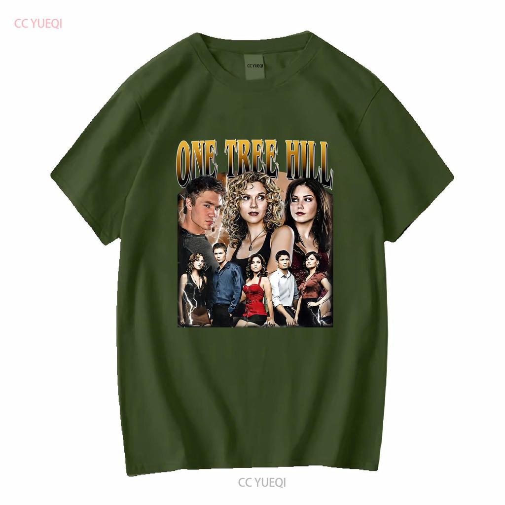 Limitiertes One Tree Hill Vintage T-Shirt für Damen und Herren, lang- oder kurzärmelig, Vintage-Waschung, atmungsaktiv, bequem, vielseitig