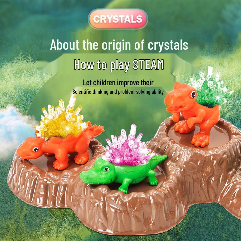 Crystal Growing Experiment Kit: Handmade Science Education Toys for Elementary School