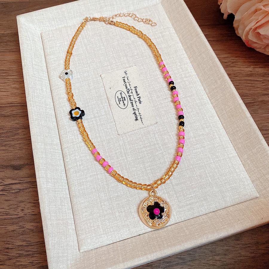 Böhmische Sonne Mehrlagige Halskette: Ethnische Luxus Schlüsselbeinkette für Frauen