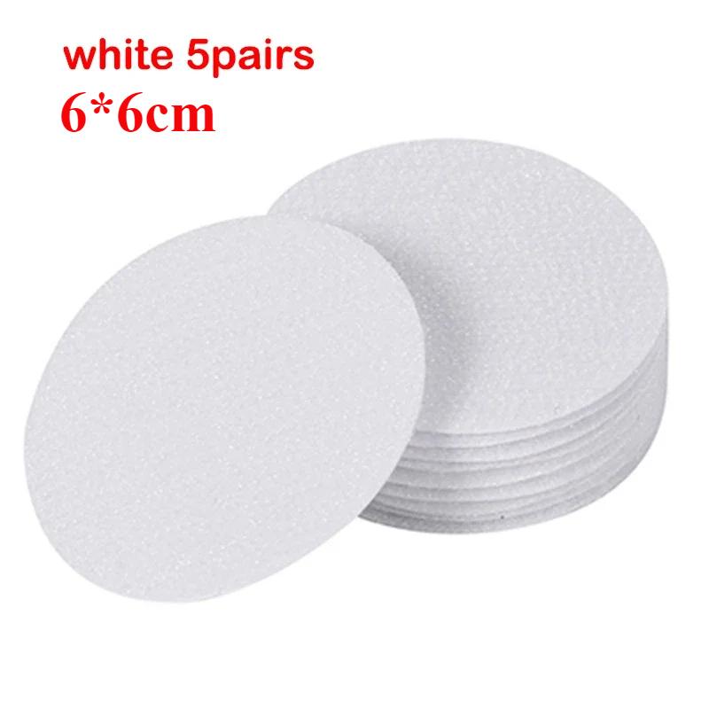 5-10Pairs Strong Self Adhesive Hook Loop Fastener Tape 60mm Nylon Magic Sticker Disc Hook Adhesive Round Hook Loop with Glue