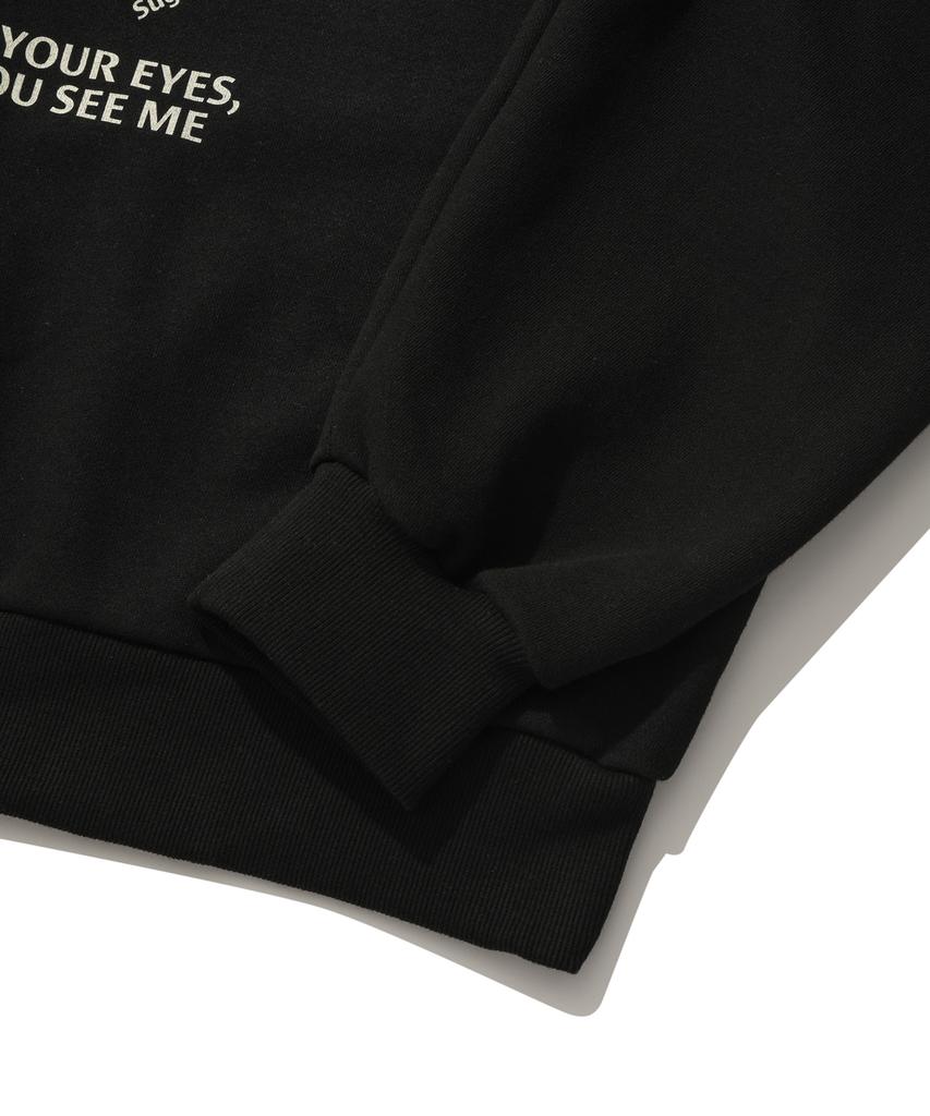 Seuweideu Balloon Cat Crewneck [Black]