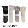 1 Pair Women's Fashion Thin Material Fishnet Socks Hollow Edge Lace Design Lace Trim Socks Comfortable Lolita Sock Spring Season