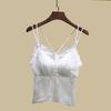 Lace Backless Camisole for Women, Summer Outerwear and Innerwear with Built-In Bra Pads, 2025 New Style Base Layer