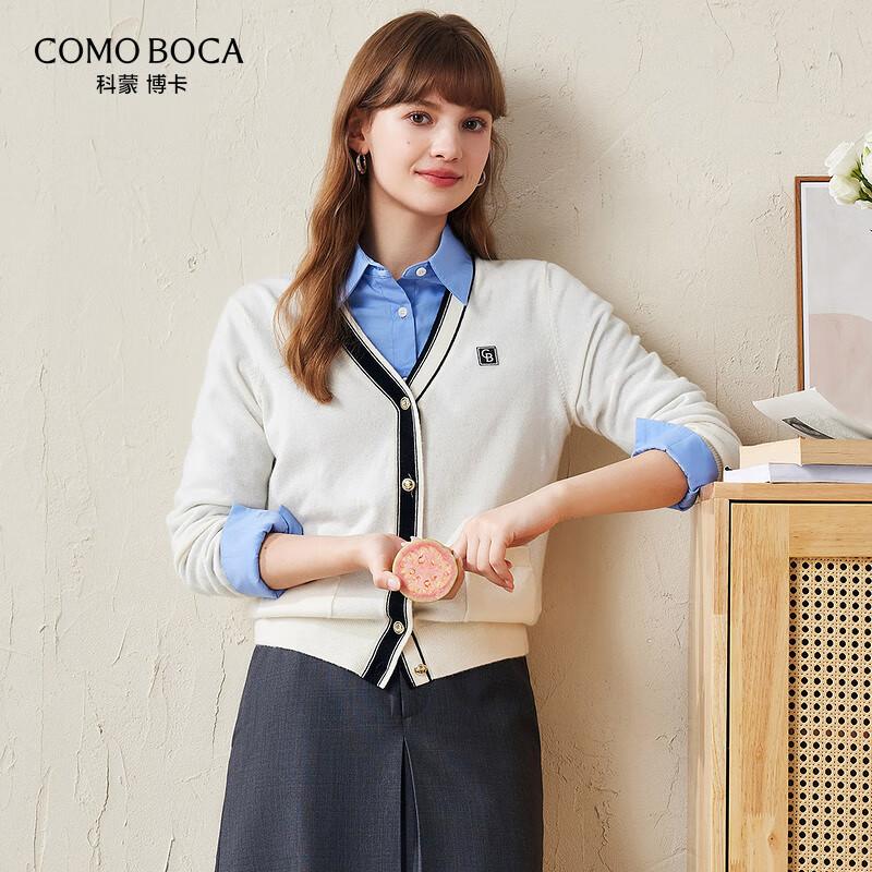 Women's V-Neck Thickened Wool Cardigan