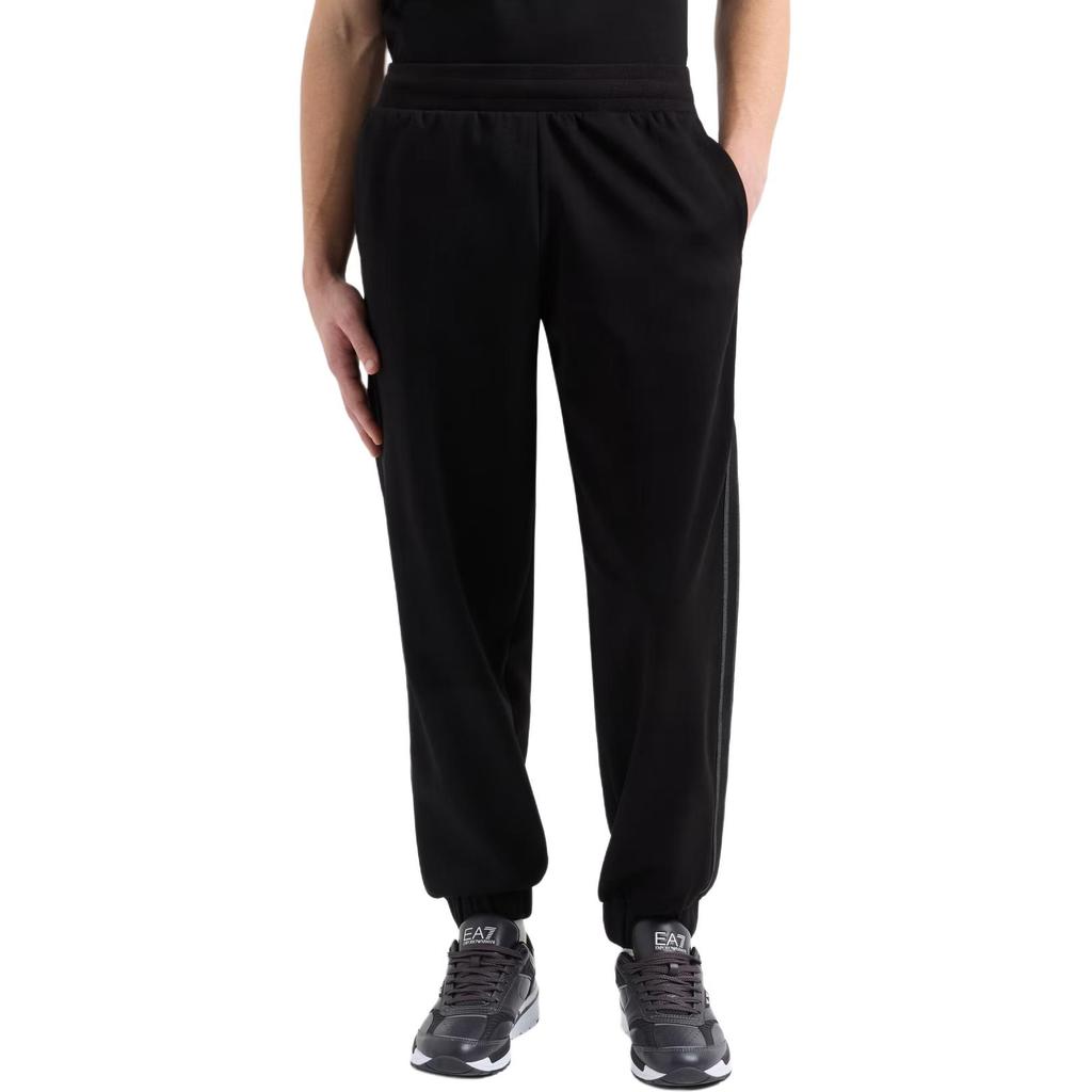 EMPORIO ARMANI EA7 Knitted Sweatpants Men's Black 7M000545-AF12660-UC001