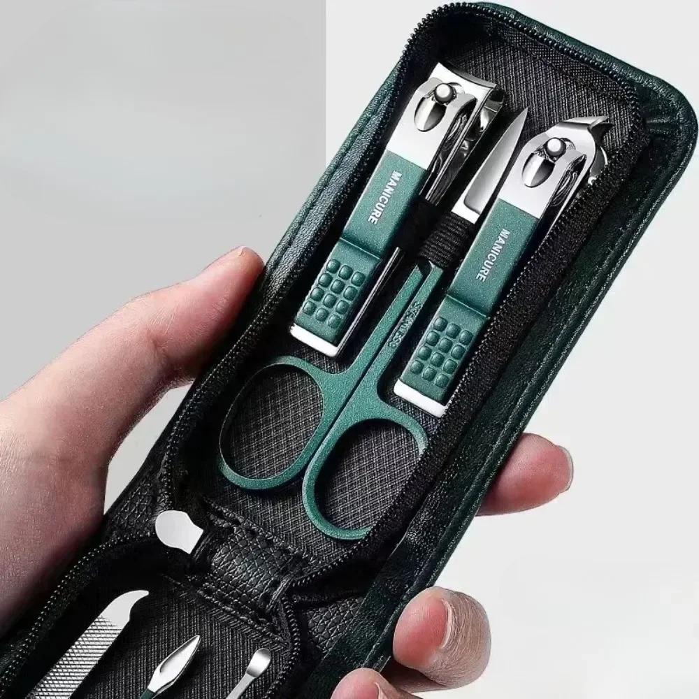 6Pc Nail Scissors Set Household High End Mens and Womens Special Nail Clippers Manicure Beauty Tools Portable Manicure Tools