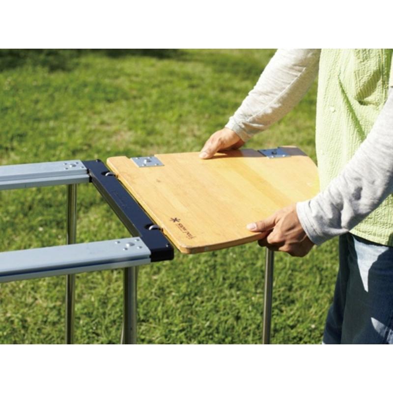 Snow Peak   Snow Peak [saLe OnLy At Stores] MuLti Function TabLe Corner L Bamboo Ck 118tr