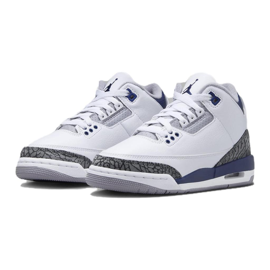 New Jordan Kids Air Jordan 3 "Midnight Navy" Sneakers DM0967-140
