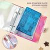 Soft Cover Nail Stamping Plate Holder Dustproof Organizer  For Square Round Plates