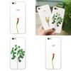 For Iphone 6 6s 7 7s Case With Creative Color Paint Rose Tulip Patterned Slim Protective Cover For Girls