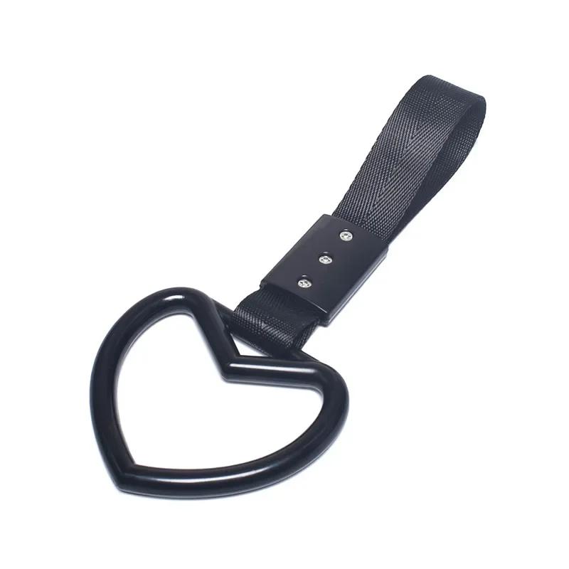 JDM Train Bus Handle Hand Strap 1pcs Tsurikawa Ring Heart Styling Drift Charm Strap Drift Auto Accessories Car Strap