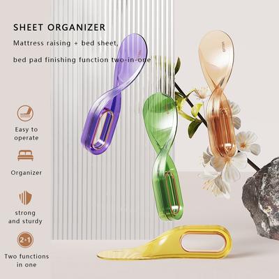 1pcs Bed Lifter Tool Mattress Lifter Ergonomic Mattress Wedge Elevator Bed Handy Tool Housekeeping Under Mattress Bed Maker Tool