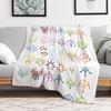 The crests colored version Throw Blanket Warm Comfortable Blanket Gift for Parents Friends