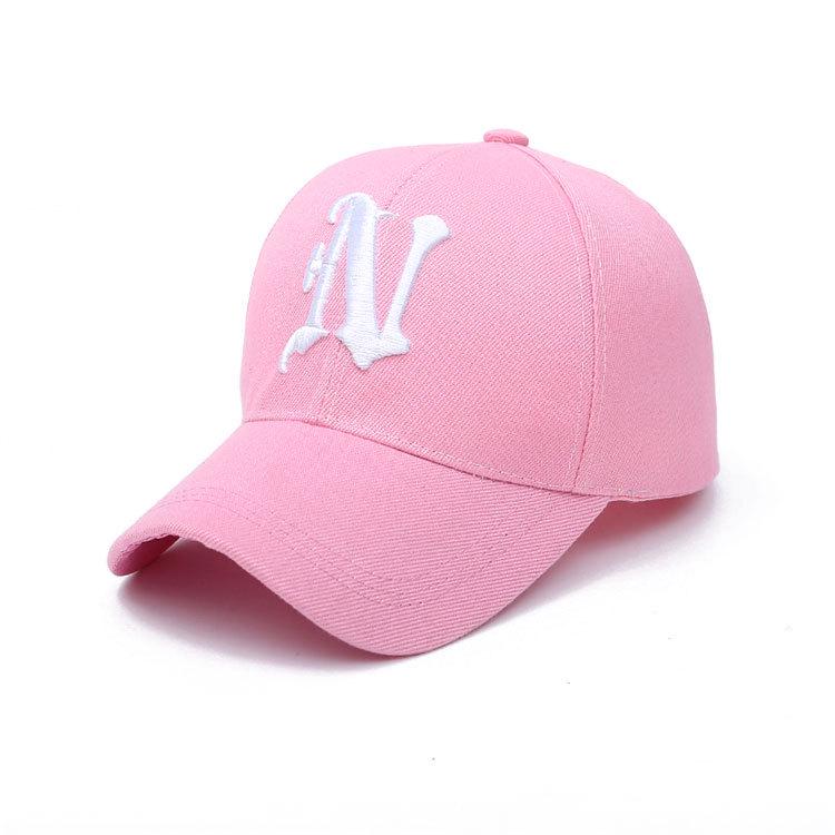 Zhen Yueqi, Spring and Autumn Seasons Korean Edition Embroidered N-letter Baseball Cap Men and Women Same Shade Cap