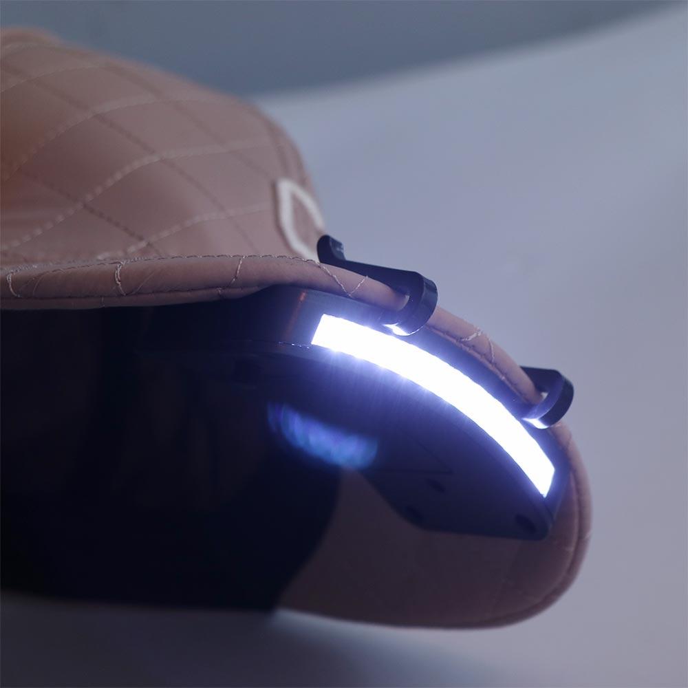 Front Light Baseball Cap Light 11LED Hat Clip Lamp Portable Hat Brim Light  Outdoor Sports