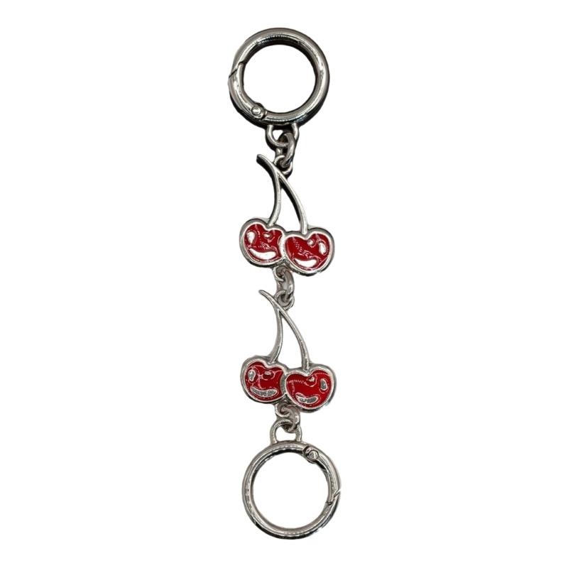 

Alloy Cherry Pendant Purse Strap Extender Metal Extension Chain for Fashion Bags Practical Handbag Strap Lengthener