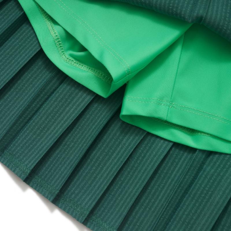 Blu Dot Layered Pleats Skirt Gn