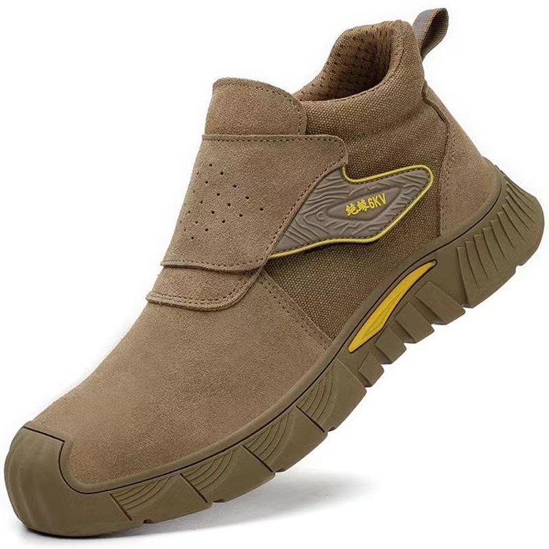 

Защитные ботинки для мужчин, промышленная рабочая обувь для сварки, противоскользящие, устойчивые к проколам рабочие ботинки, мужские небьющиеся неразрушимые ботинки 46