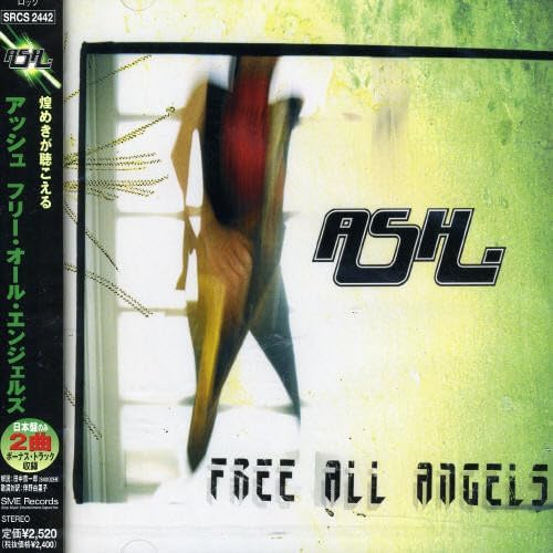 

CD ASH - Free All Angels SRCS2442PROMO SME Records 2001 Japan ObiRock Used