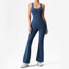 Slimming Yoga Dance Jumpsuit: Body-Shaping, Hip-Lifting, Micro-Flare Fitness Wear